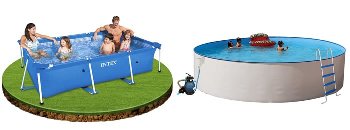 Strutture fuori terra per piscine da terrazzo Piscine da Terrazzo