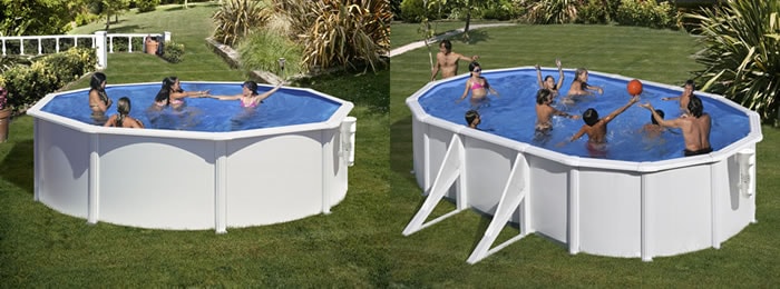 Piscine Gre Azores l’opzione di 132 cm di altezza più economica. Piscine Gre Azores