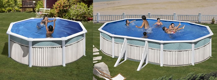 Piscine Gre Capri Celosia, stile fresco e luminoso Piscine Gre Capri Celosia