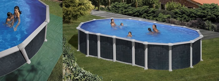 Piscine Gre Creta, senza contrafforti evidenzia lo stile Piscine Gre Creta