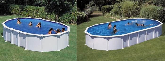 Piscine Gre Haiti, senza sostegni laterali Piscine Gre Haiti