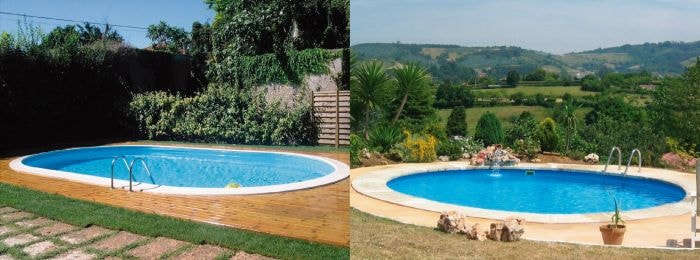 Piscine Gre Interrate Madagascar da 150 cm di altezza Piscine Gre Interrate Madagascar