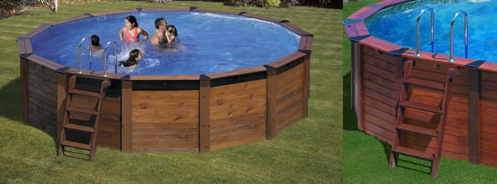 Piscine in legno Gre Hawaii, alta qualità per il vostro divertimento Piscine in Legno Gre Hawaii