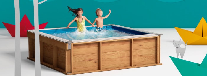 Piscine Pistacchio di Procopi sono piscine infantili in legno Piscine Pistacchio di Procopi
