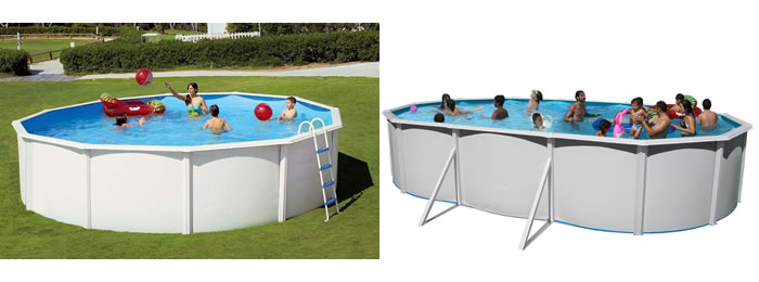 Selezione di piscine rigide fuori terra Piscine Rigide