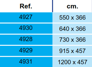 Copertura Isotermica Piscina Toi Ovale