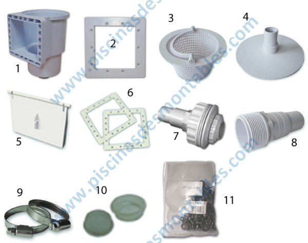 Pezzo di ricambio Skimmer Toi 4863